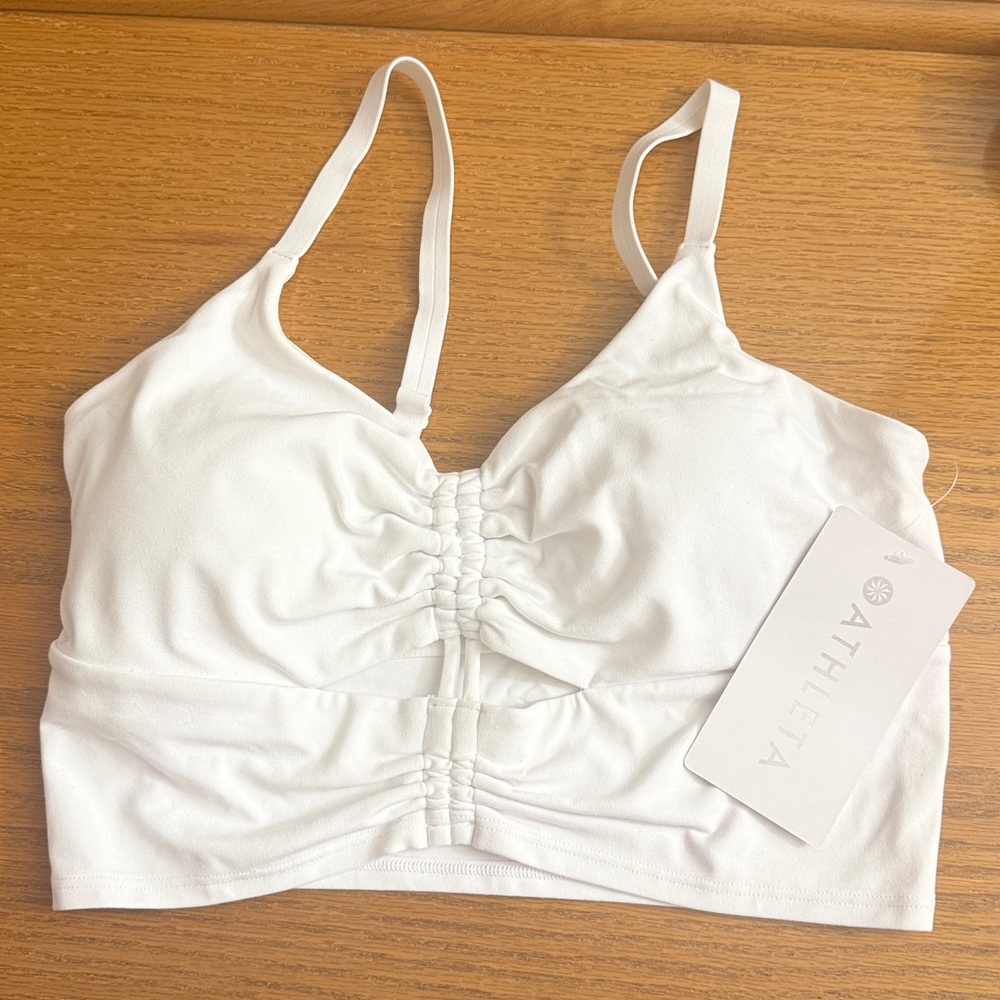 Athleta Cinch Longline Bra